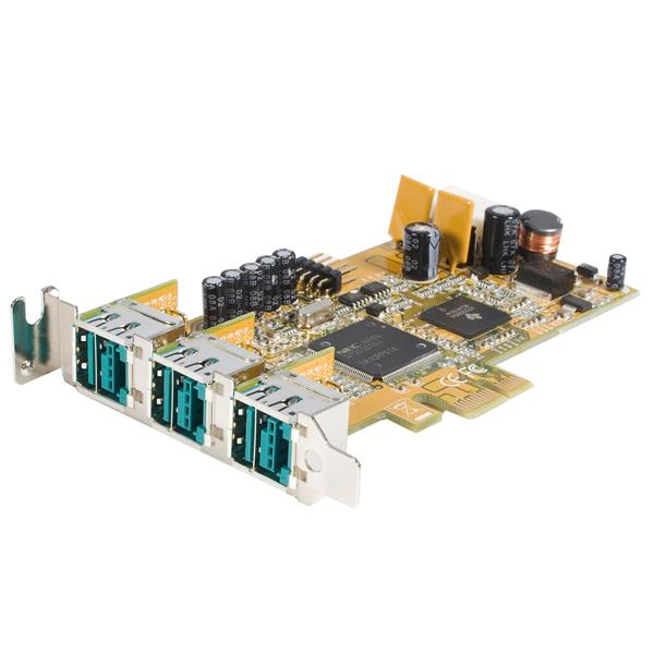 StarTech.com 3 Port LP PCI Express USB adapter card – image 1