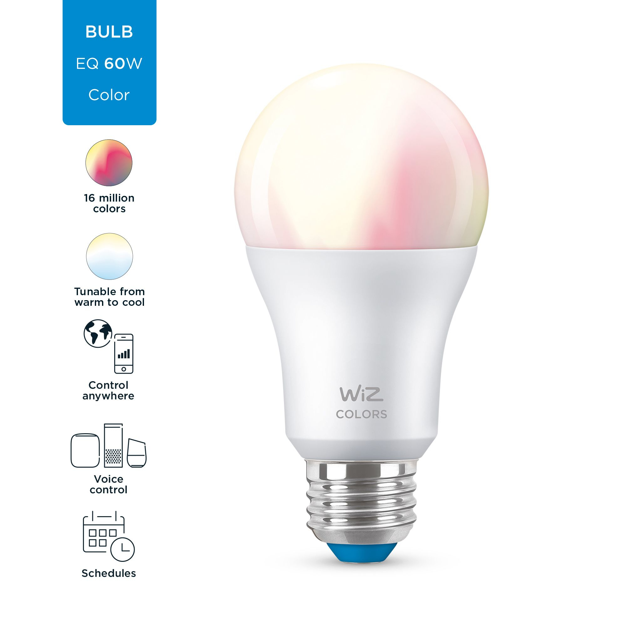 WiZ 046677603502 smart lighting Smart bulb Wi-Fi/Bluetooth – image 9