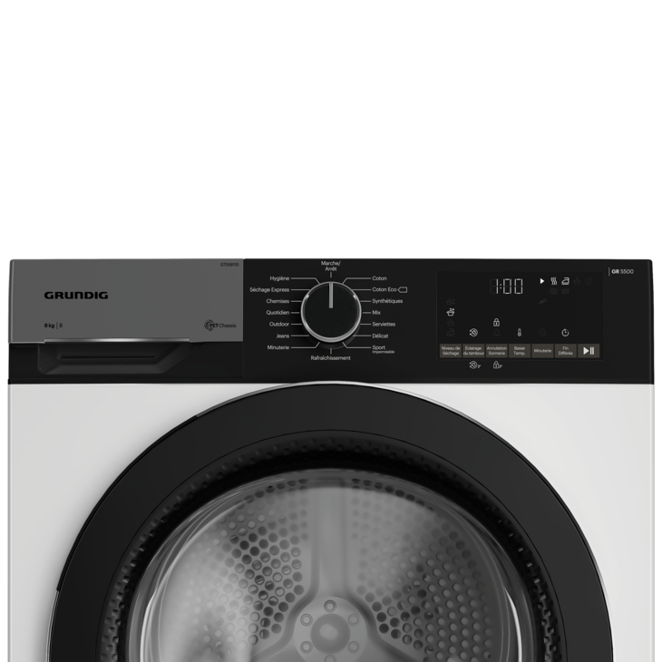 Grundig GT55811D tumble dryer Freestanding Front-load – image 2