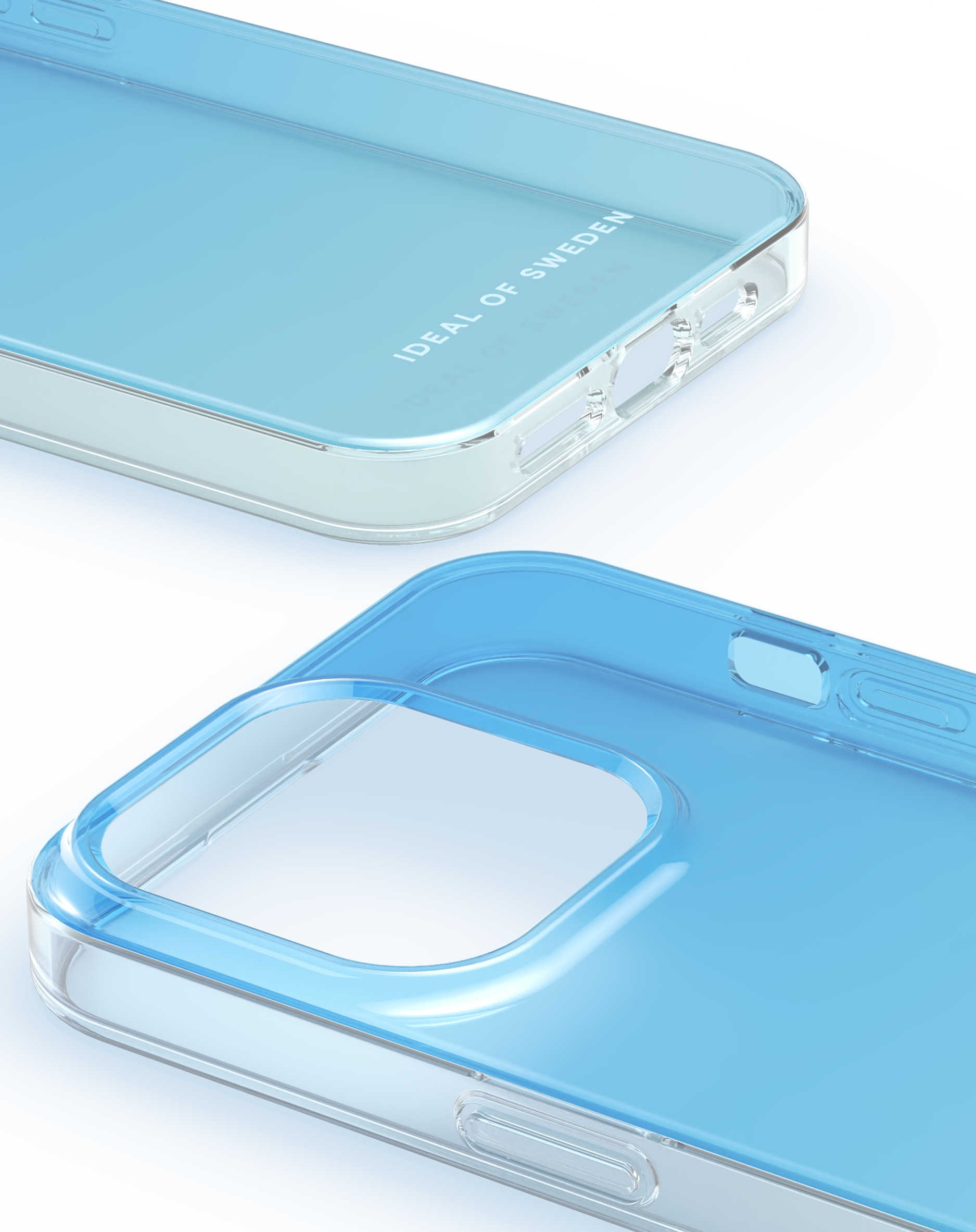 iDeal of Sweden Clear Case iPhone 15 Pro Light Blue – image 2