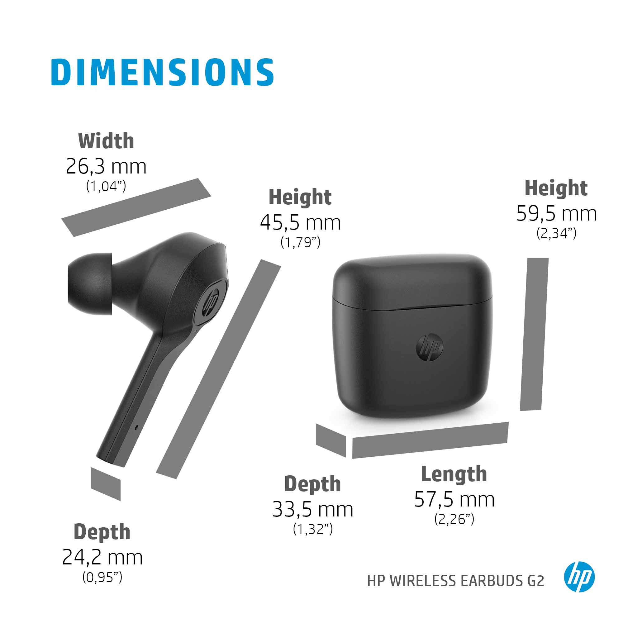 HP Wireless Earbuds G2 – image 8