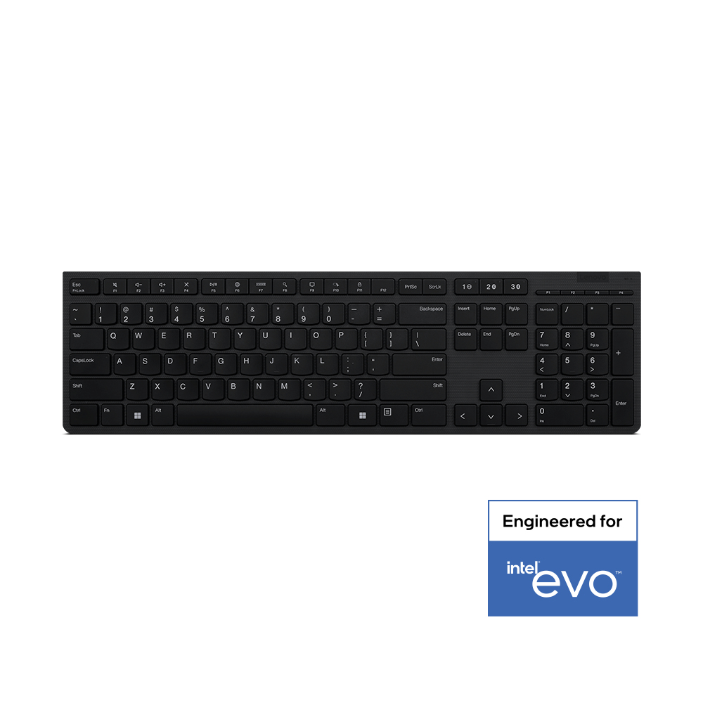 Lenovo 4Y41K04031 tastiera Ufficio RF senza fili Bluetooth Inglese US Grigio