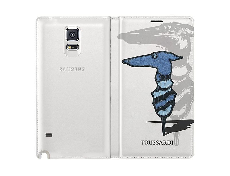 Samsung F-APSTRUIS01 mobile phone case Wallet case Blue, White – image 2