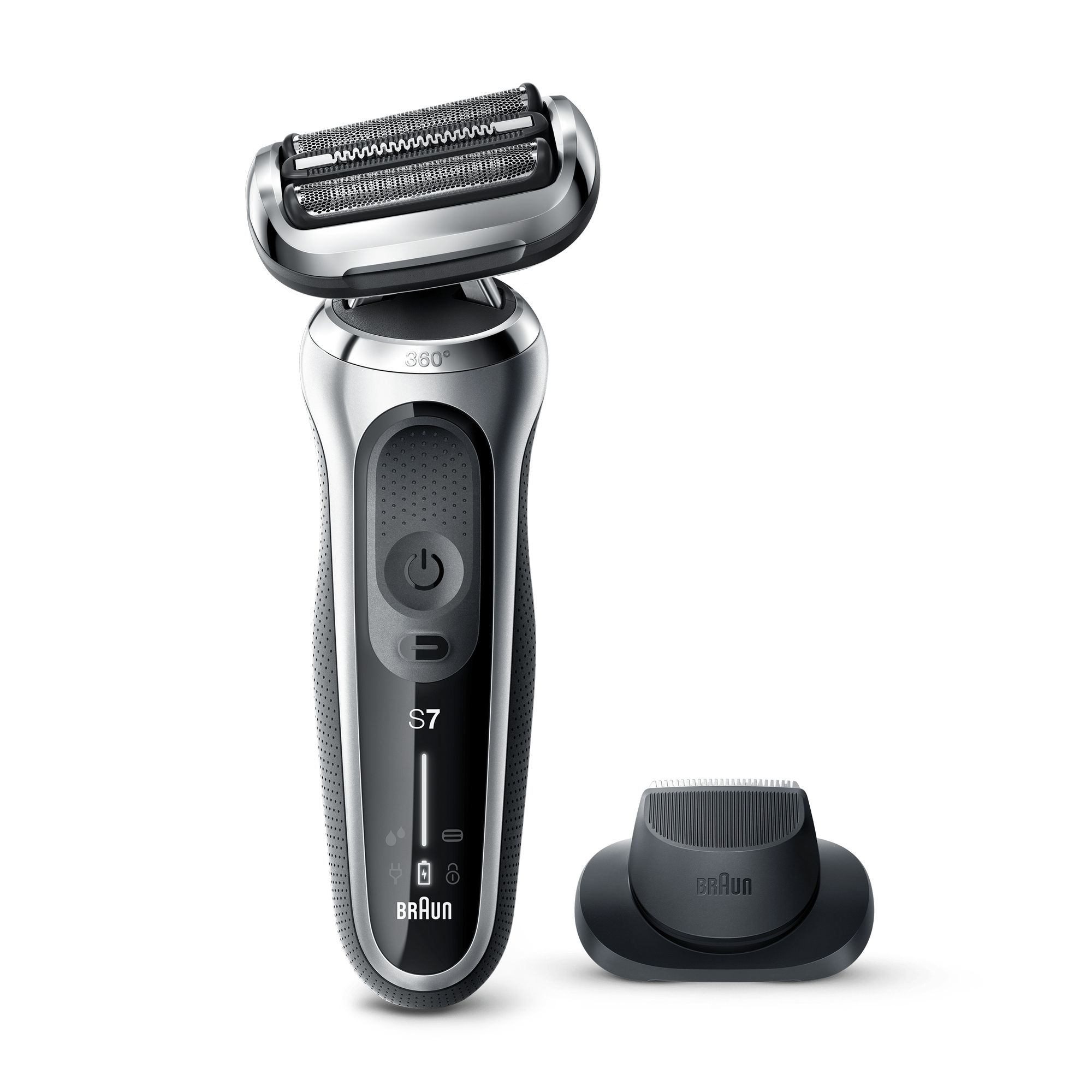 Braun Series 7 70-S1200s Foil shaver Trimmer Silver – image 4