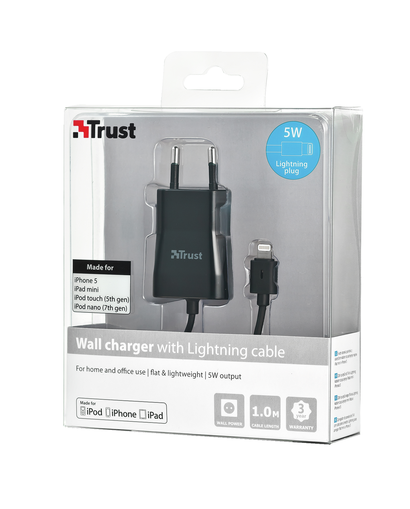 Trust 19156 mobile device charger MP3, Tablet, Telephone Black AC Indoor – image 4