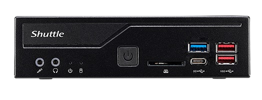 Shuttle Slim PC DH670 , S1700, 2x HDMI, 2x DP , 2x LAN, 2x COM, 8x USB – image 3
