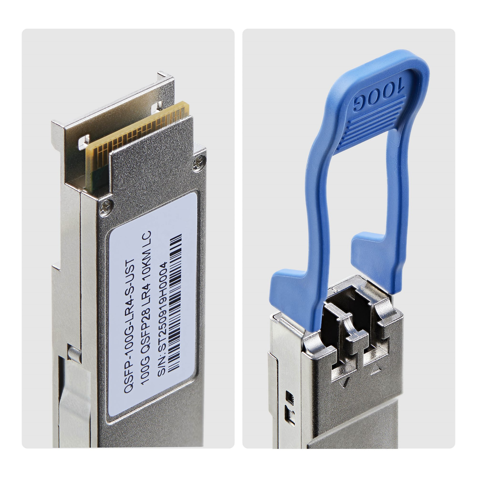 StarTech.com MSA Uncoded QSFP Module, 100Gbps Single Mode Fiber (SMF), 10km [6.2mi], LC Transceiver, 1310nm – image 3
