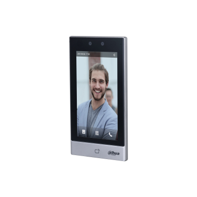 Dahua Technology DHI-ASI7213S-W access control reader Face recognition terminal Black, Silver – image 2