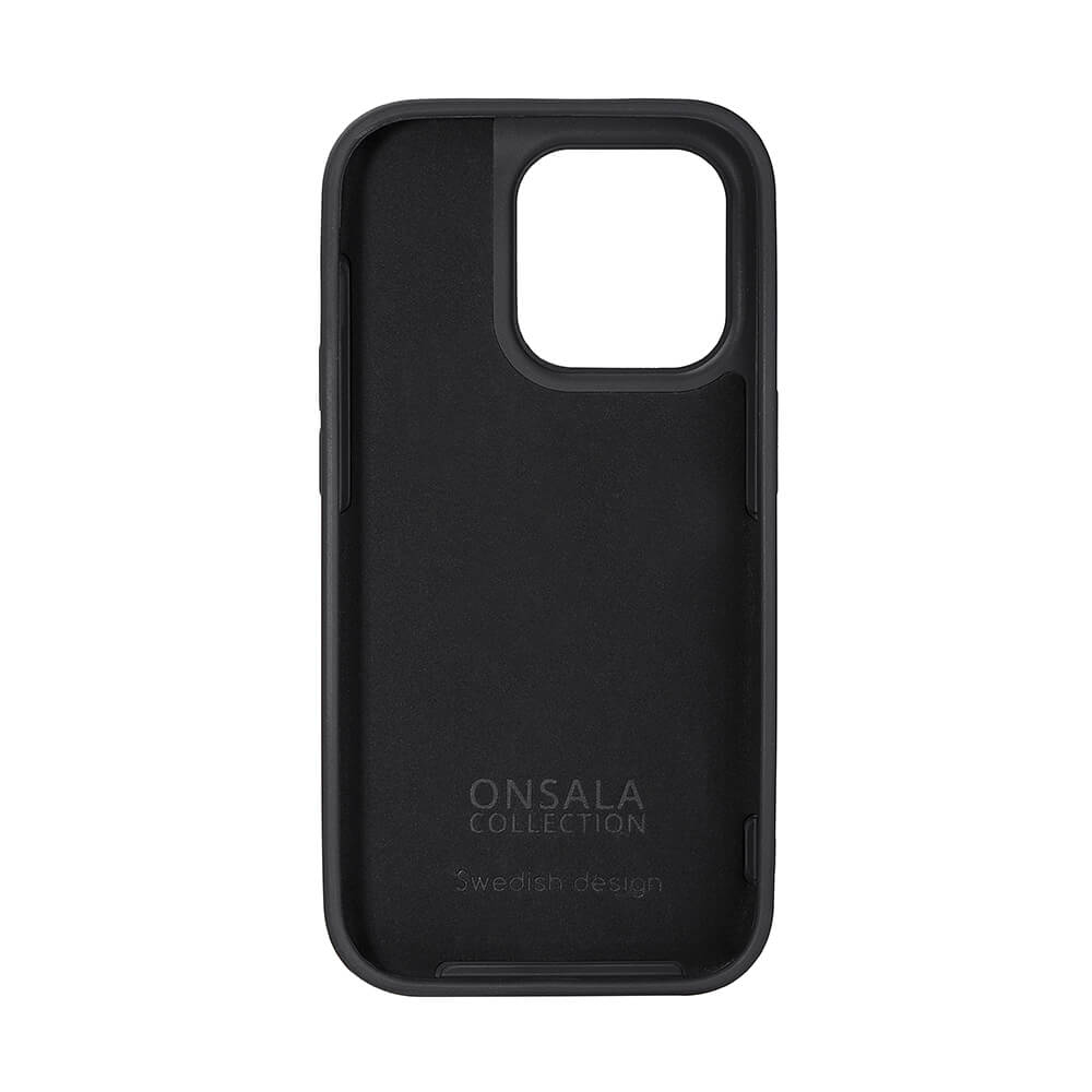Onsala Phone Case Silicone Black - iPhone 14 Pro – image 3