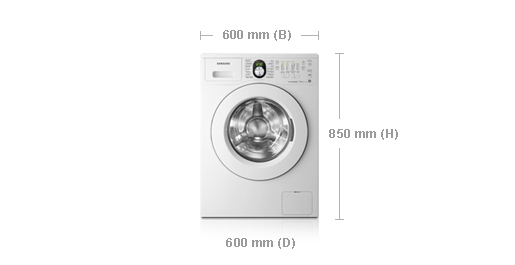 Samsung WF1714YSW/XEN washing machine Front-load – image 2