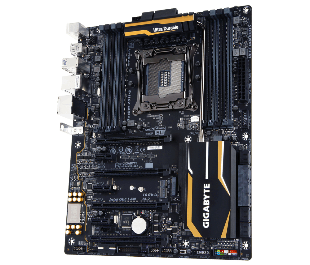 GIGABYTE GA-X99-SLI motherboard Intel® X99 LGA 2011-v3 ATX – image 2