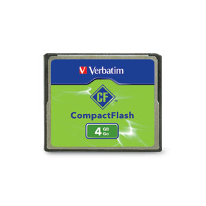 Verbatim CompactFlash 4GB Memory Card