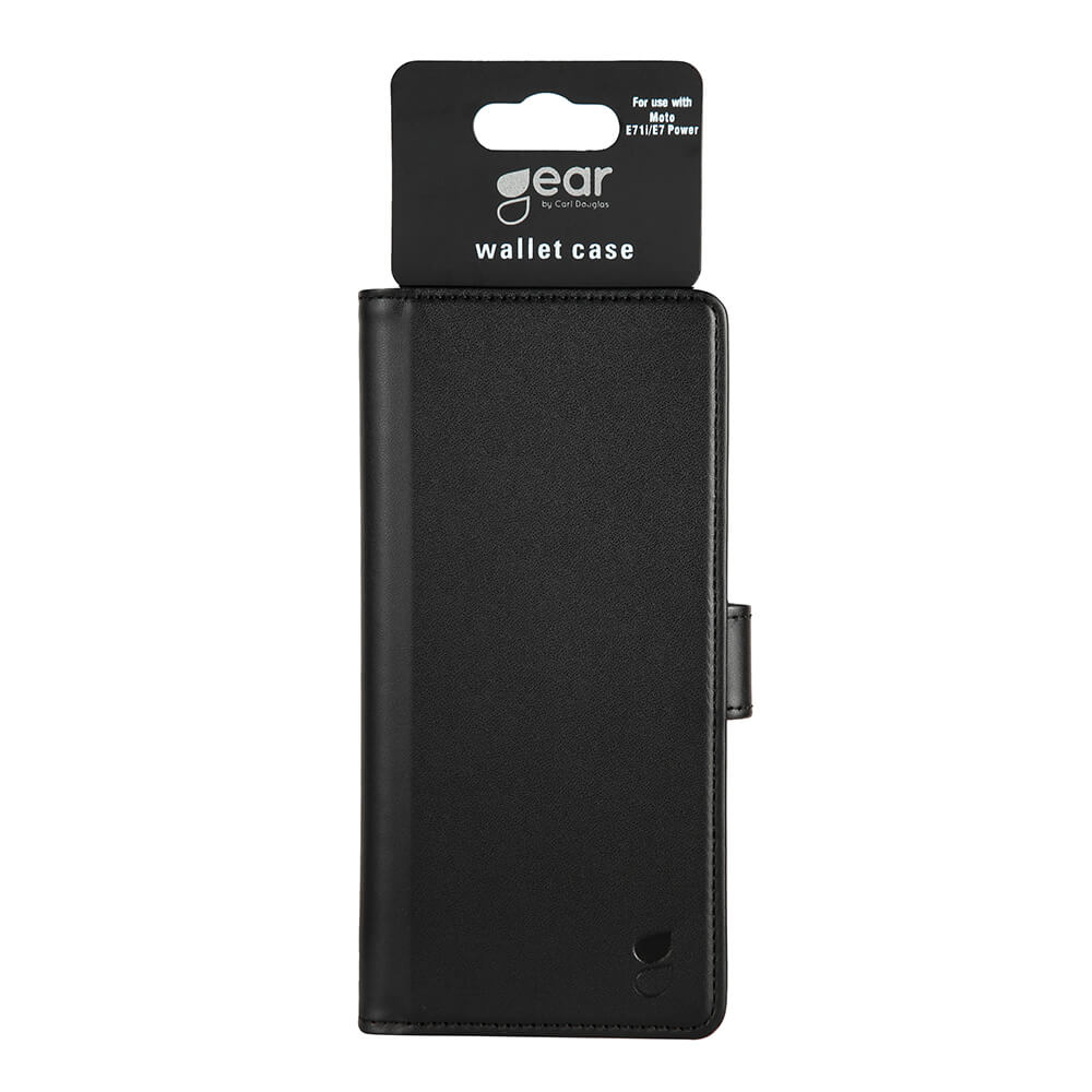 Gear Wallet Case Black - Motorola Moto E7i/E7i Power – image 2
