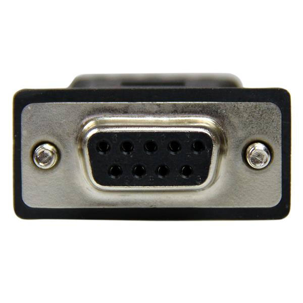 StarTech.com RS422 RS485 Serial DB9 - Terminal Block Adapter Negro