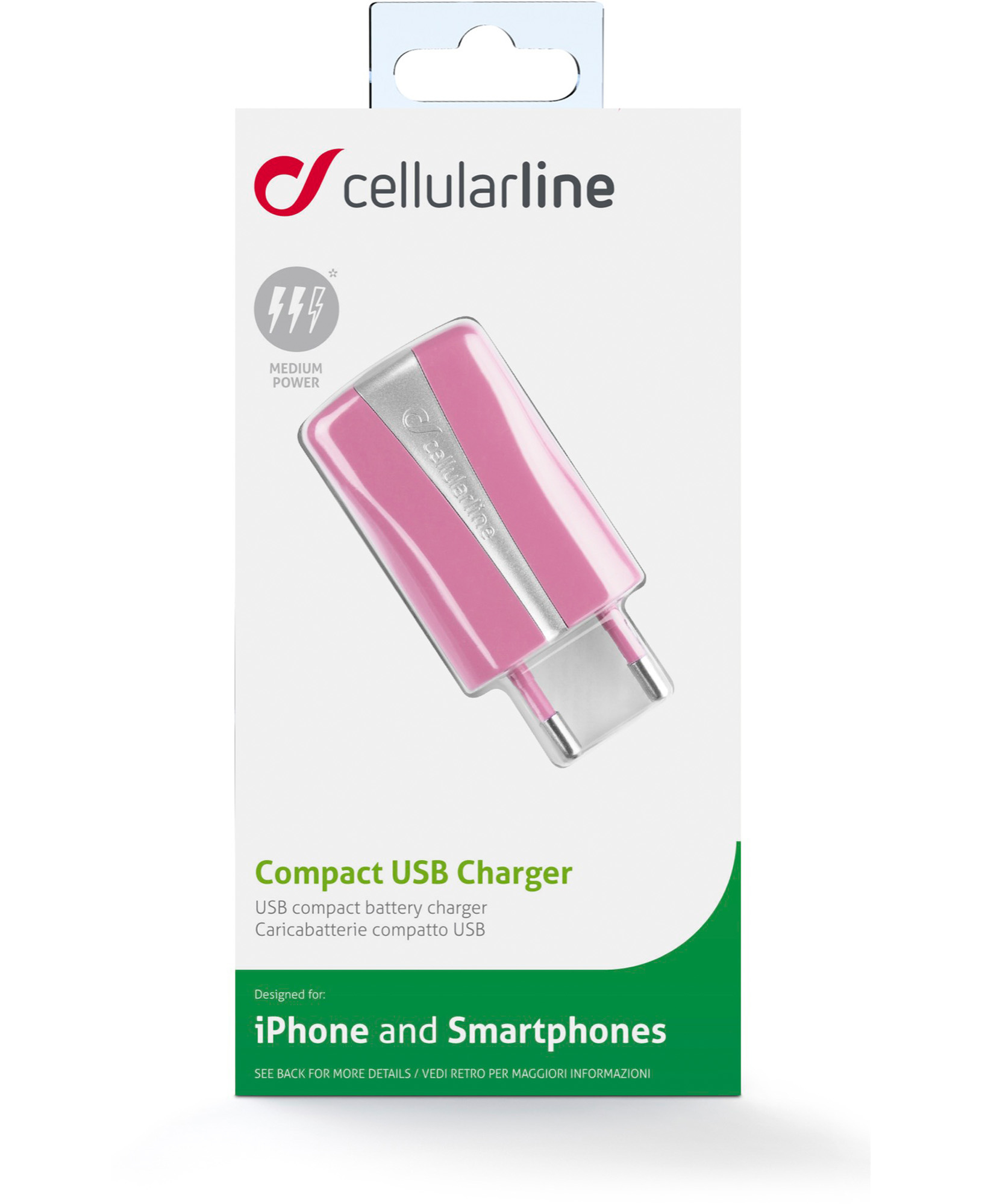 Cellularline USB Charger Compact - Universal 1A mains charger – image 2