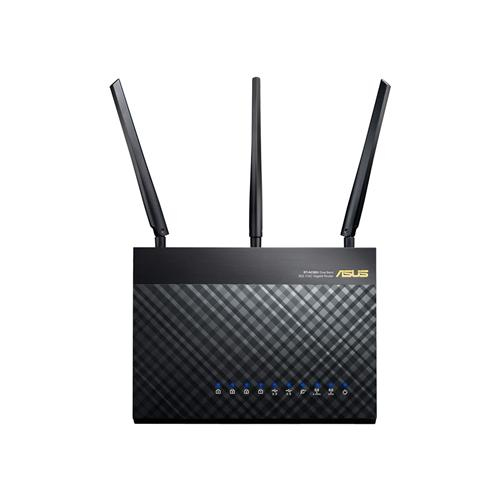 ASUS RT-AC68U wireless router Gigabit Ethernet Dual-band (2.4 GHz – image 2