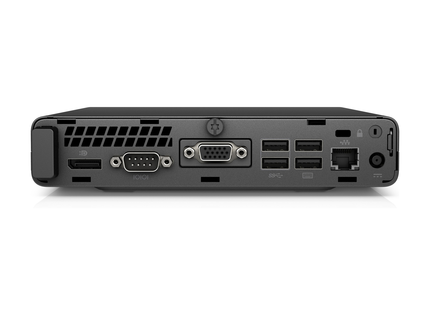 HP ProDesk 400 G3 + AirPods Intel® Core™ i7 i7-7700T 8 GB DDR4-SDRAM 256 GB SSD Windows 10 Pro Mini PC Black, Silver image 4