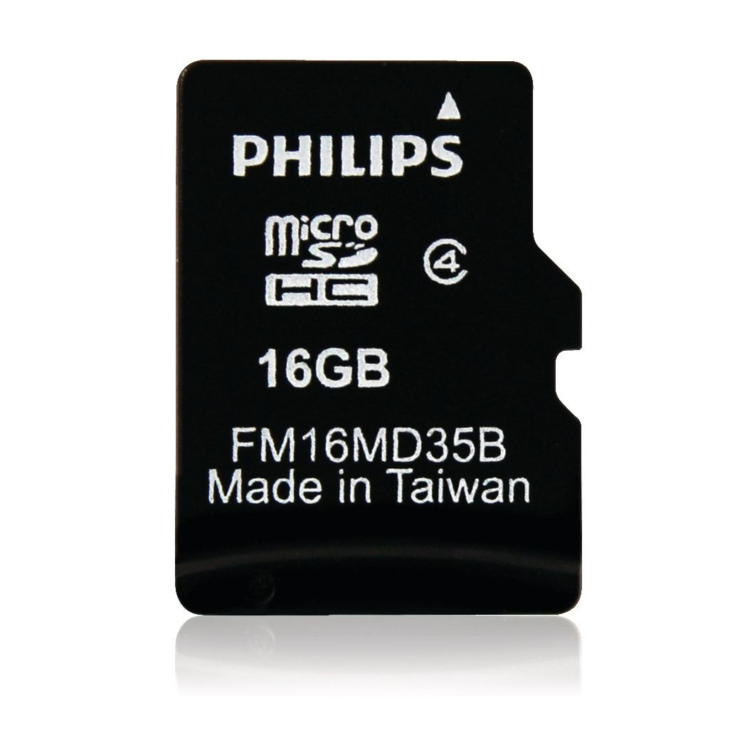 Philips Micro SD cards FM16MD35B/10
