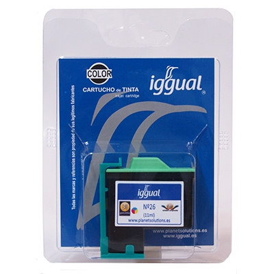 iggual PSI10N0026E454 ink cartridge Standard Yield Cyan, Magenta, Yellow – image 2