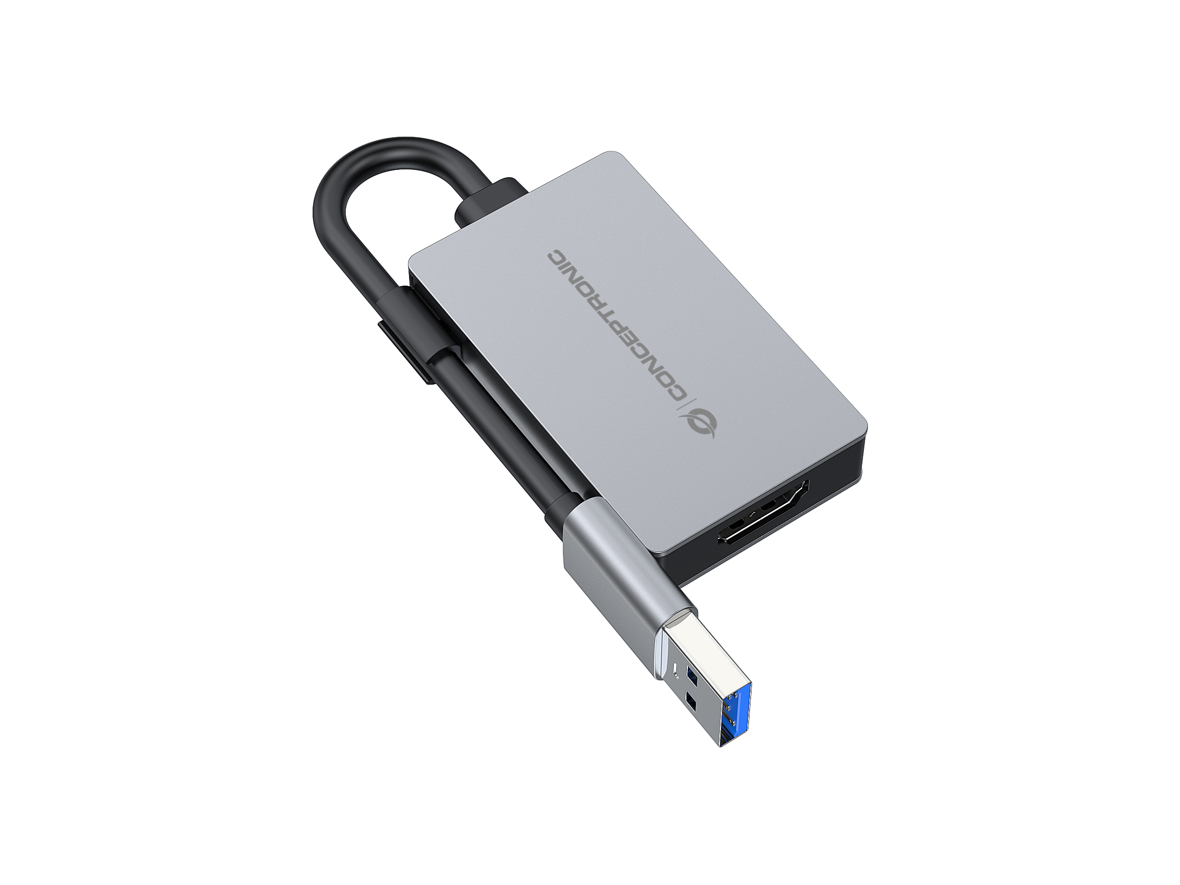Conceptronic ABBY22G adattatore grafico USB 1920 x 1080 Pixel Grigio