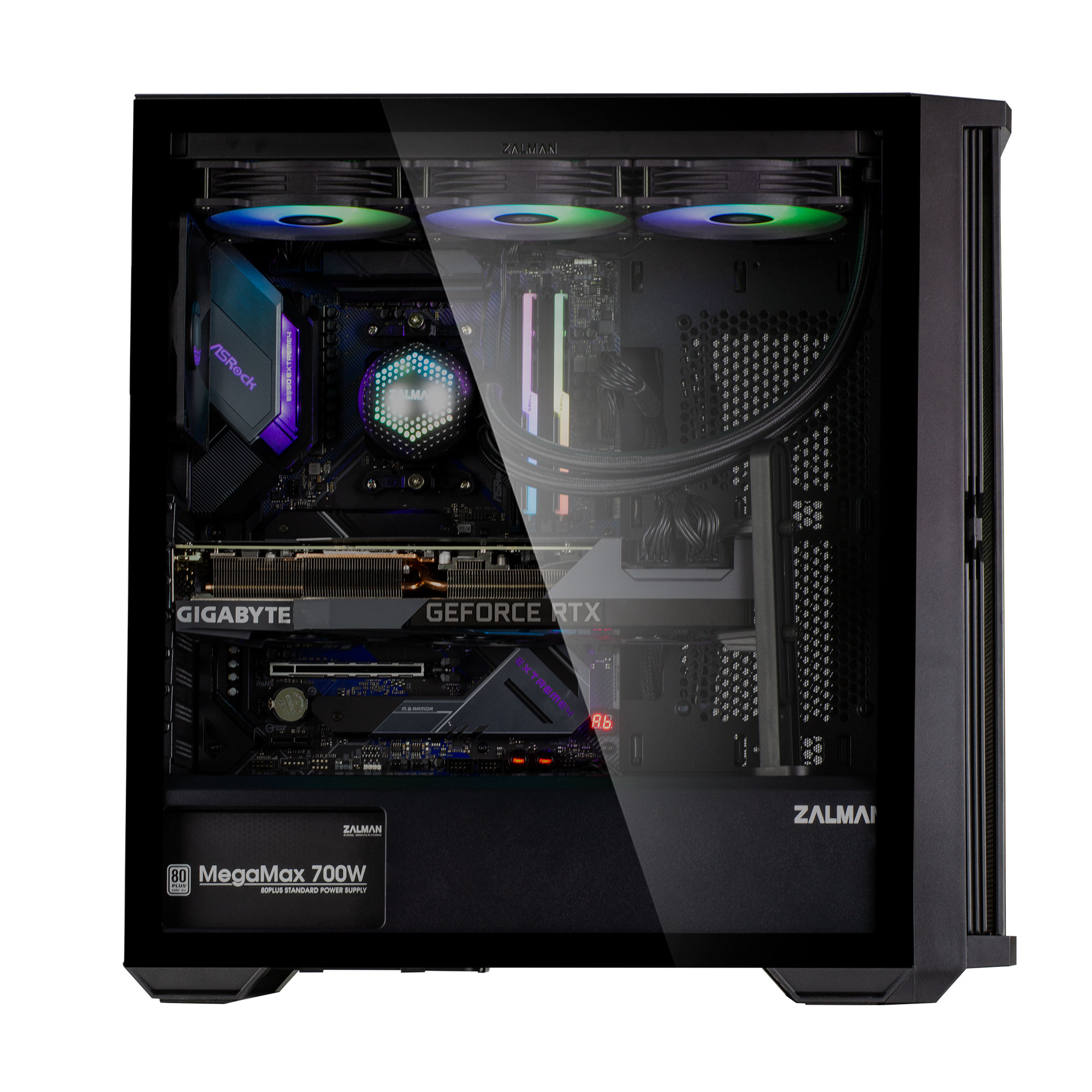 Zalman Z10 computer case Midi Tower Black – image 3