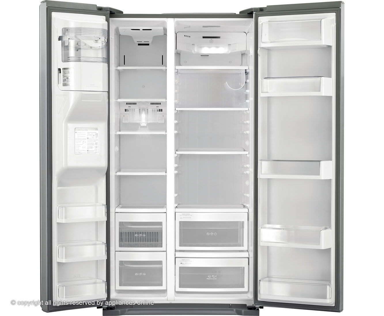 LG GS5163AVJV side-by-side refrigerator Freestanding – image 2