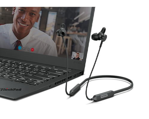 Lenovo 4XD1B65028 headphones/headset Wired & Wireless In-ear Calls/Music Micro-USB Bluetooth Black – image 4