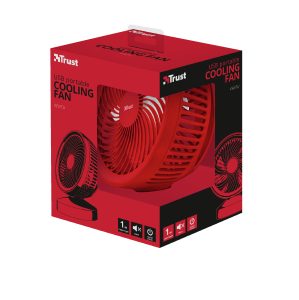 Trust 22585 household fan Red – image 5