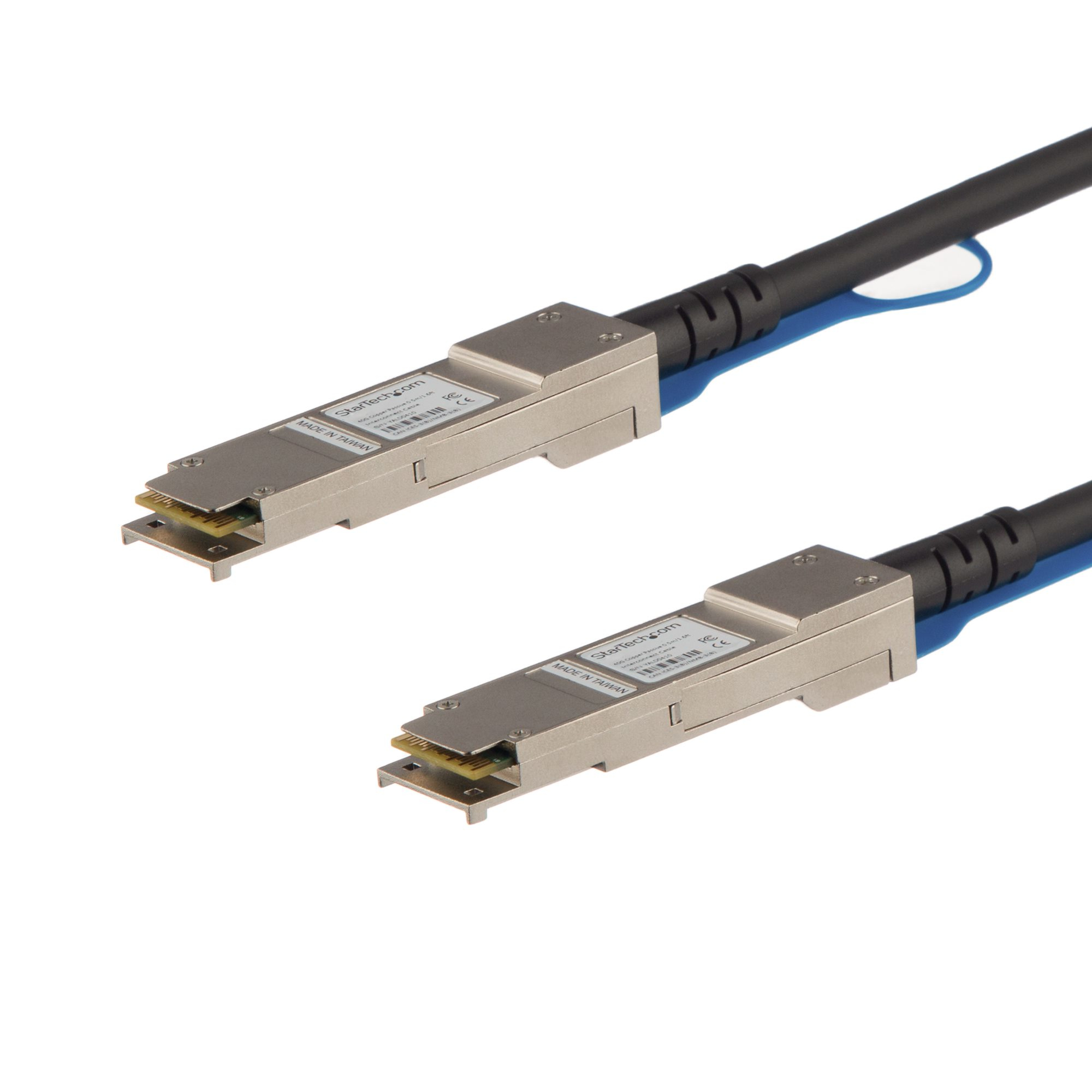 StarTech.com Cisco QSFP-H40G-ACU7M Compatible 7m 40G QSFP+ to QSFP+ DAC Twinax, 40GbE QSFP+ Copper DAC 40 Gbps Low Power Active Transceiver Module DAC, 40GE QSFP+ Cable Firepower ASR1000 - Lifetime Warranty (QSFPH40GACU7) - 40GBase direct attach cable - QSFP+ latched to QSFP+ latched - 7 m - twinaxial - SFF-8436 - active - black
