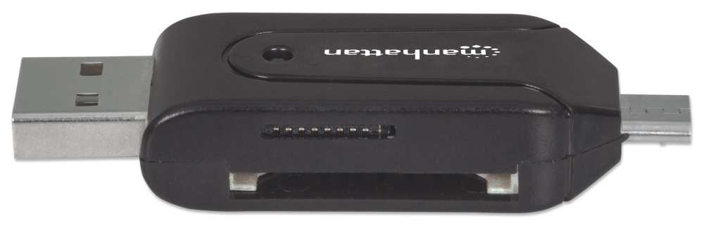 Manhattan 406215 card reader USB/Micro-USB Black – image 6