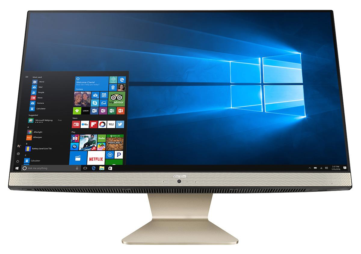 ASUS Vivo AiO V241FAK-BA050T Intel® Core™ i3 i3-8145U 60.5 cm (23.8″) 1920 x 1080 pixels All-in-One PC 8 GB 1 TB HDD Windows 10 Home Wi-Fi 5 (802.11ac) Black, Gold image 3