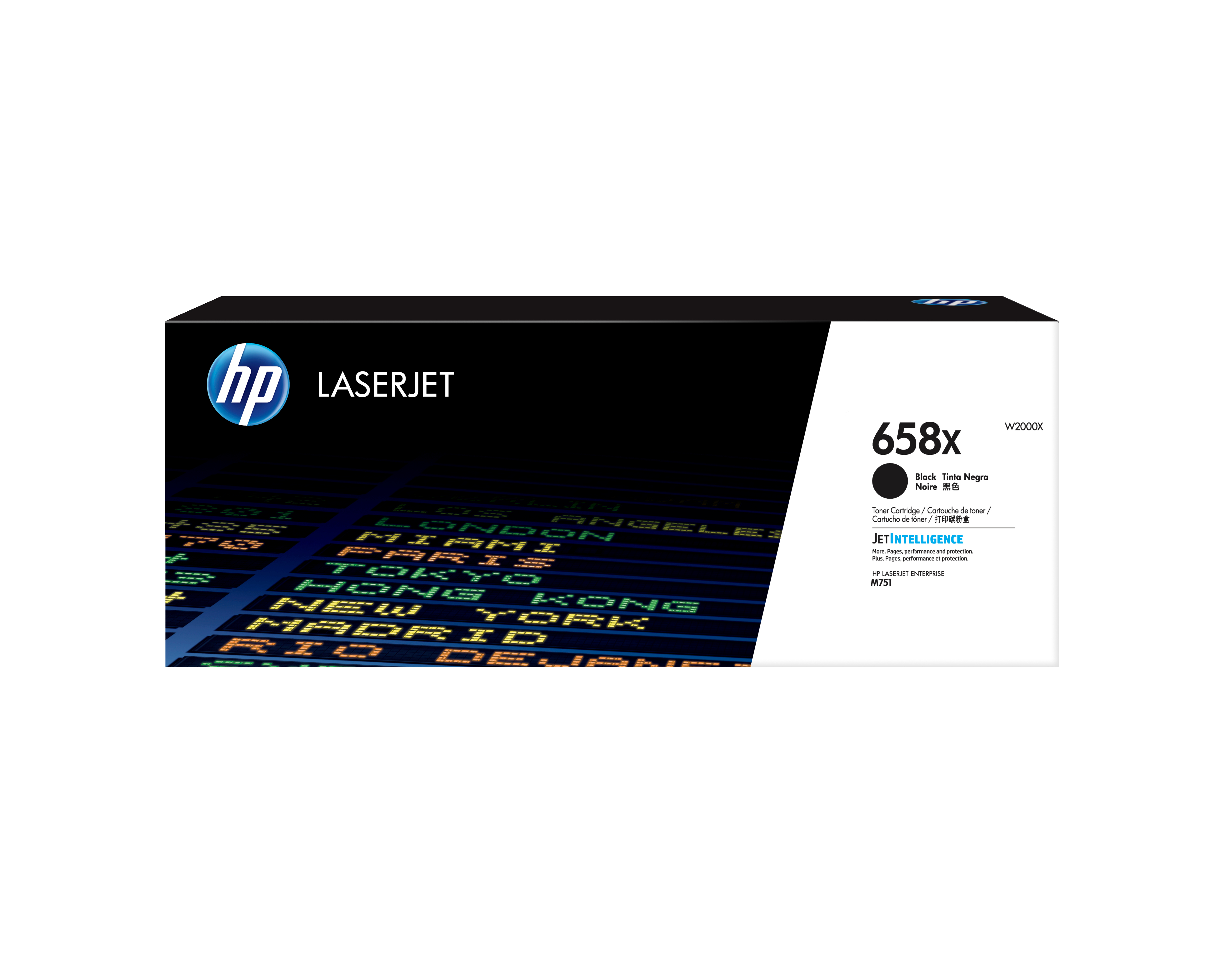 HP 658X Yüksek Kapasiteli Siyah Orijinal LaserJet Toner Kartuşu (W2000X) - 33000 Sayfa