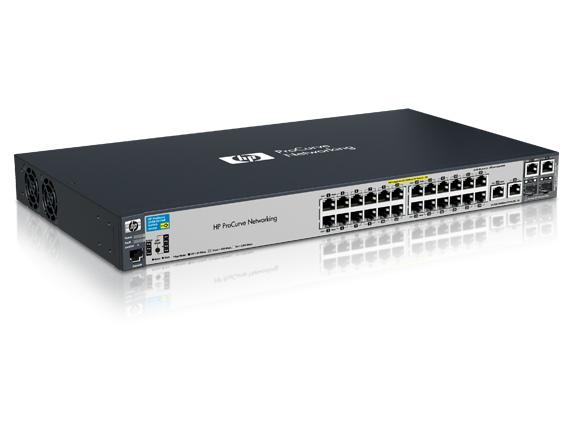 HP ProCurve 2520-24-PoE Managed L2 Fast Ethernet (10/100) Power over Ethernet (PoE) 1U Black – image 4