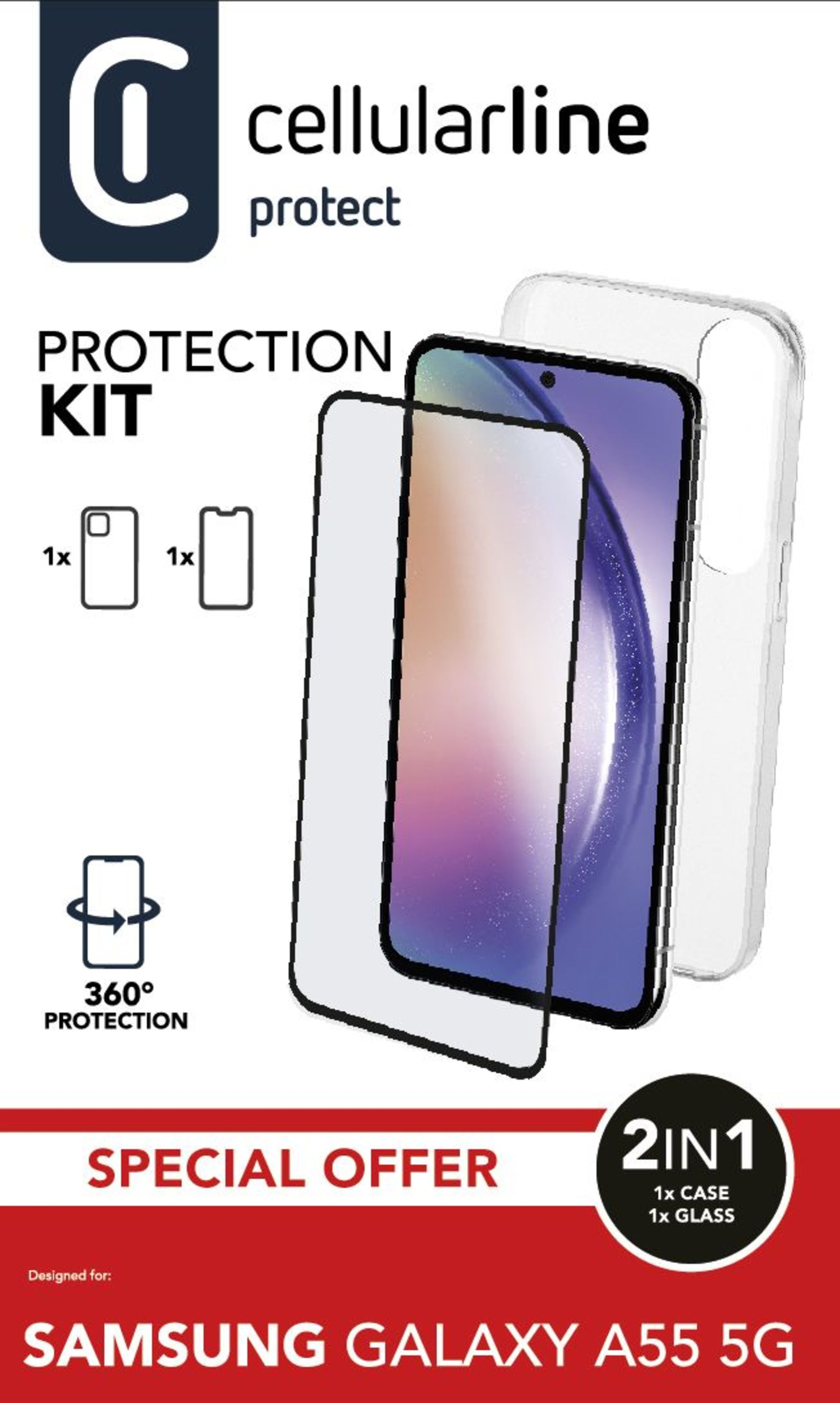 Cellularline Protection Kit - Galaxy A55 – image 4