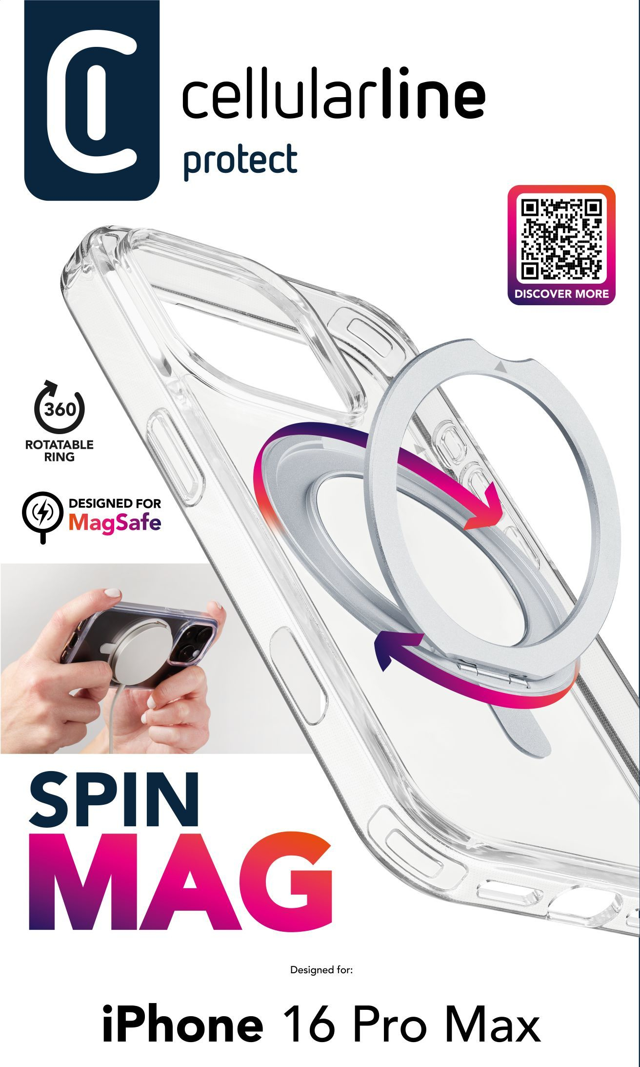 Cellularline SPIN MAG - IPHONE 16 PRO MAX – image 2