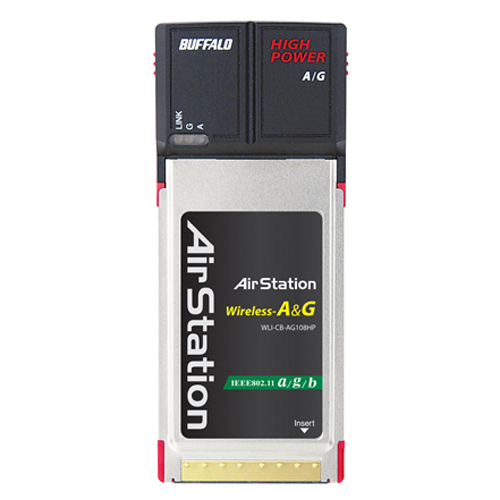 Buffalo Wireless-A&G MIMO Performance Notebook Adapter – image 1