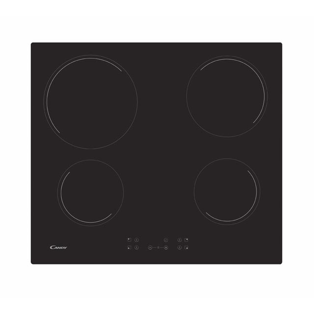 Candy CC64CH hob Black Built-in Ceramic hob 4 zone(s)
