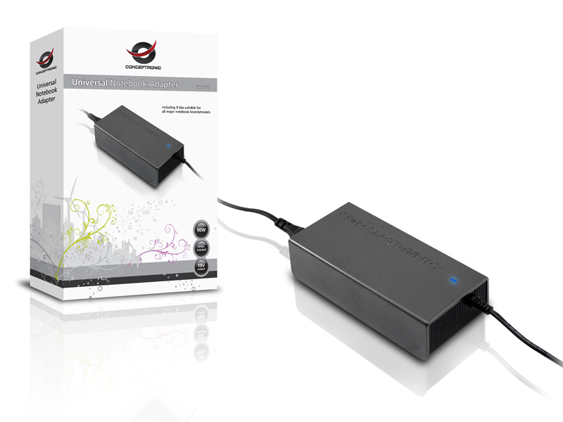 Conceptronic Universal 19V Notebook Adapter 90W – image 6
