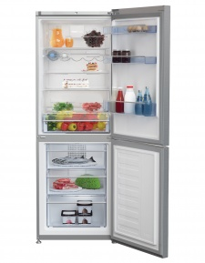 Beko CNA340ED0X fridge-freezer Freestanding Stainless steel – image 2