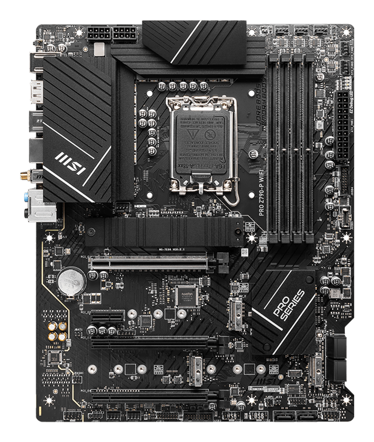 Tarjeta Madre MSI PRO Z790-P WIFI - Socket 1700 - 4x DDR5 - 4800/6200(OC)/7000+(OC)MHz - HDMI - DisplayPort - USB 2.0/3.2 - ATX - PRO Z790-P WIFI