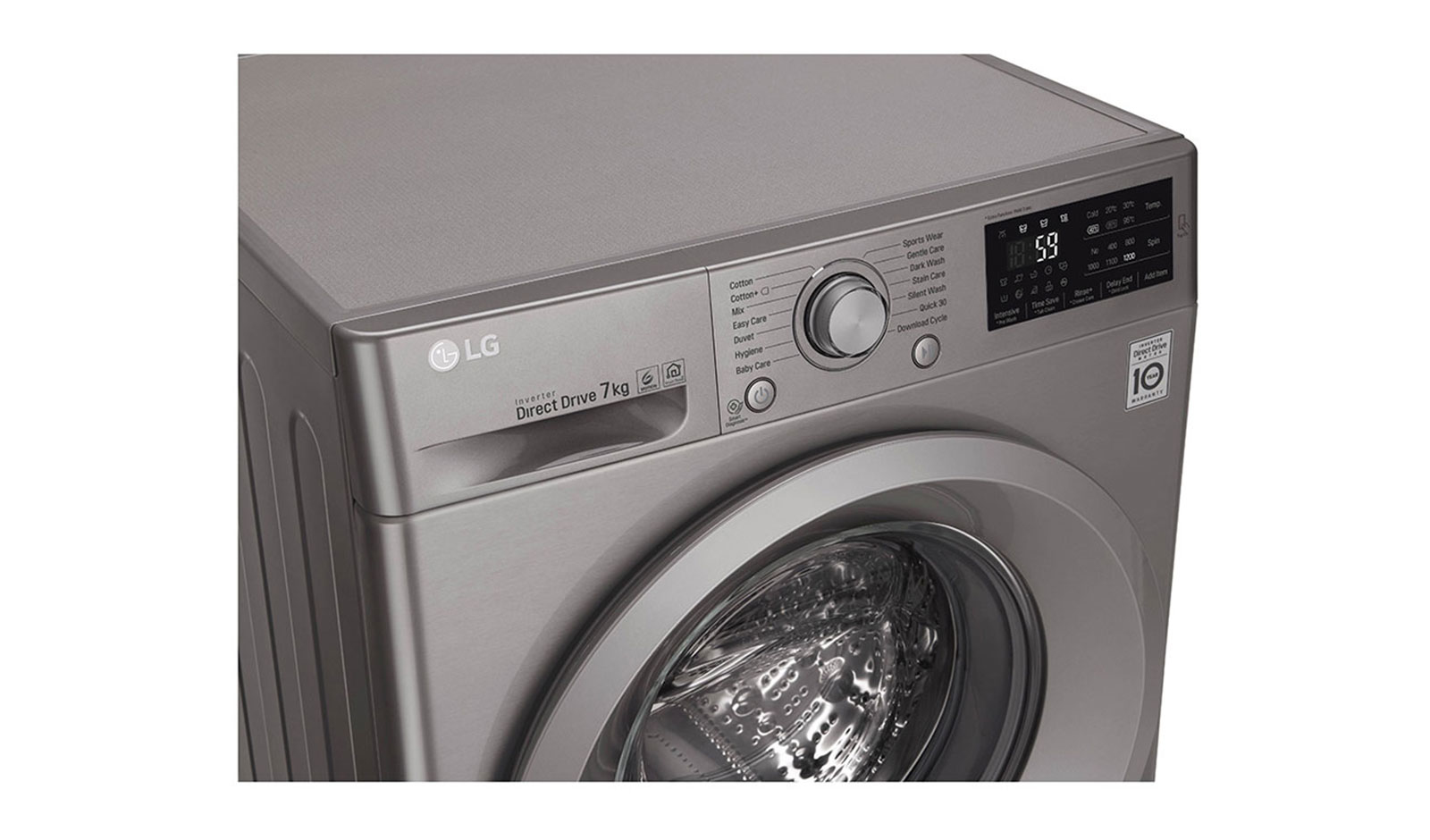 LG F2J5QN7S washing machine Front-load – image 7