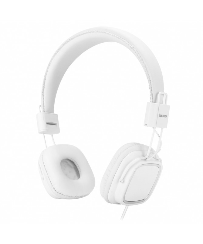 Vultech HD-08W headphones/headset Wired In-ear Gaming White