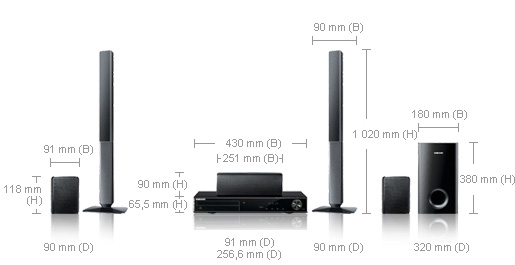 Samsung HT-TZ212 Audio Home System – image 2