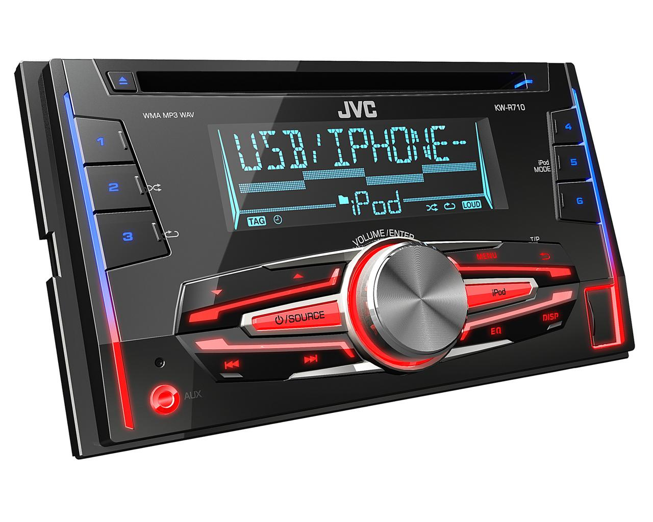 JVC KW-R710E car media receiver Black – image 5