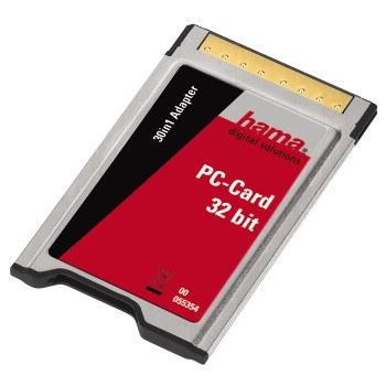 Hama 00055354 card reader PCMCIA Internal