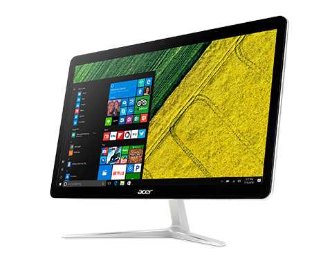 Acer Aspire U27-880 Intel® Core™ i7 i7-7500U 68.6 cm (27″) 1920 x 1080 pixels Touchscreen All-in-One PC 8 GB DDR4-SDRAM 1.12 TB HDD+SSD Windows 10 Home Black, Silver image 3