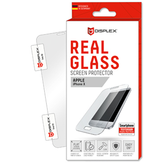 Displex Real Glass Selge ekraanikaitse Samsung 1 tk