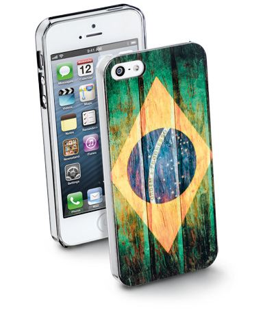 Cellularline FLAGCIPHONE53 mobile phone case Cover Blue, Green, Yellow