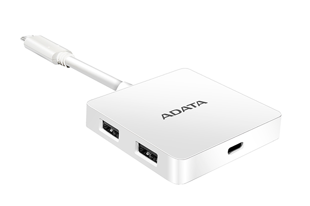 ADATA ACH3PL-HUB-CWH laptop dock/port replicator USB 3.2 Gen 1 (3.1 Gen 1) Type-C White
