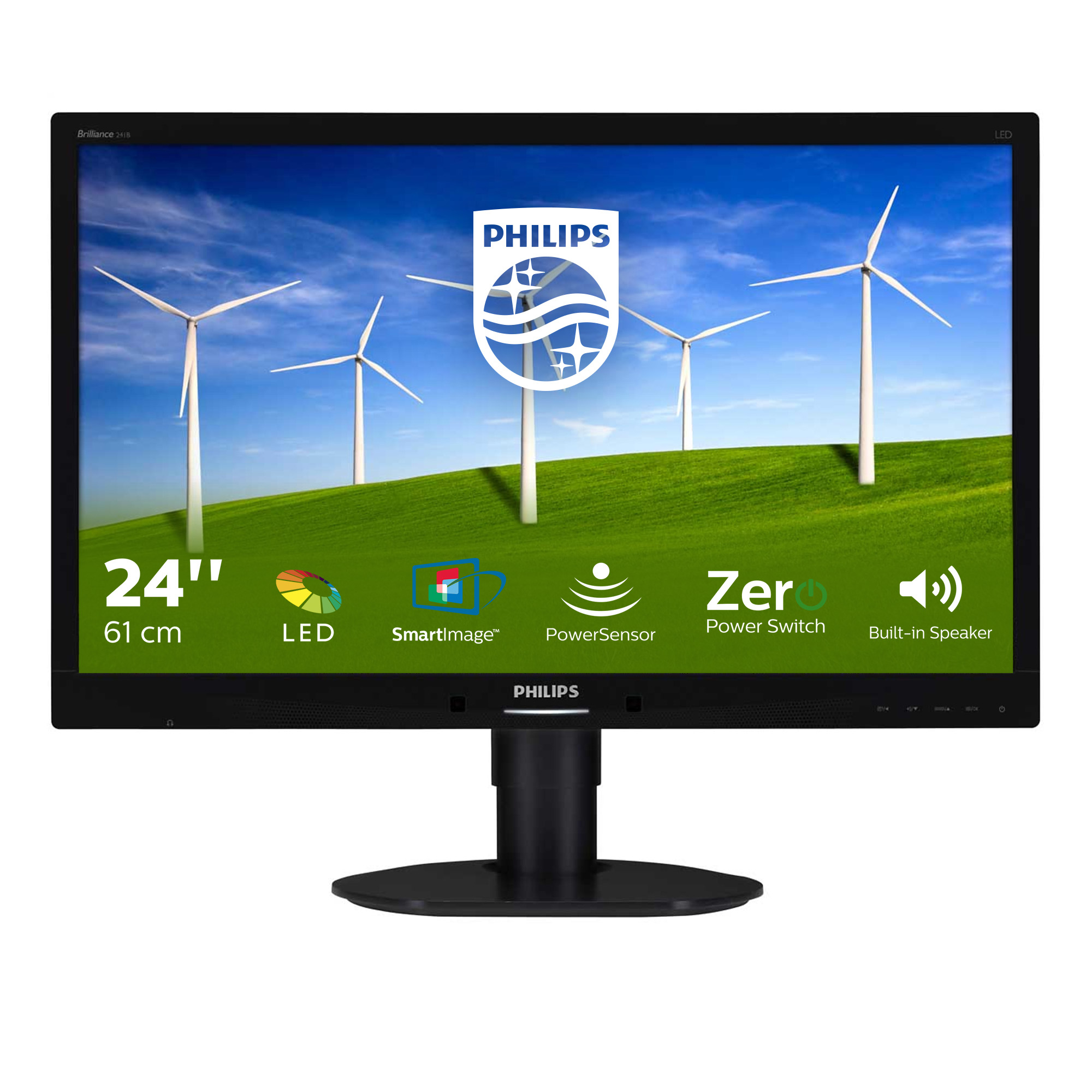 Philips B Line LCD monitor, LED backlight 241B4LPYCB/00 – image 2